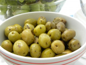 un dej tranquille à la maison (olives vertes)