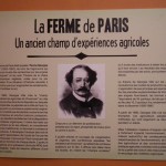 ferme de Paris le début des pesticides...