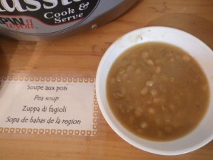 soupe aux pois