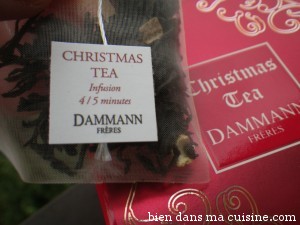 Ma posologie anti-stress : 1 tasse de thé de Noël par jour, jusqu'à amélioration des symptômes ;-)