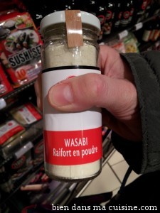 Wasabi poudre