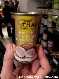 extrait noix de coco
