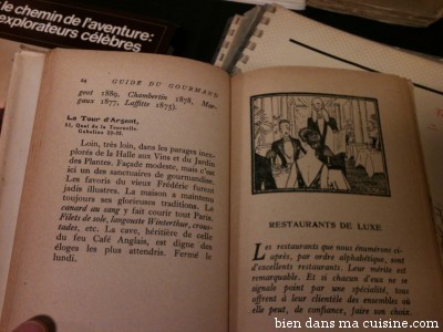 Donc, dans ce guide, la Tour d'Argent ne faisait pas partie des restaurants de luxe.