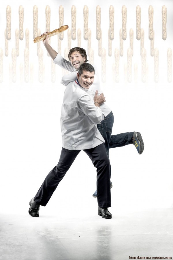 Bruno CORMERAIS ET Gontran CHERRIER. Crédit photo : Jean Brice LEMAL/M6