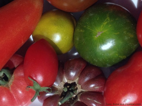 Les tomates anciennes de Sophie (voir légendes plus bas :-)