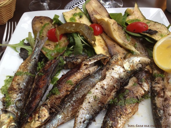 Ne lésinez pas sur le nombre de sardines, c'est la clé "coupe-faim" garantie.