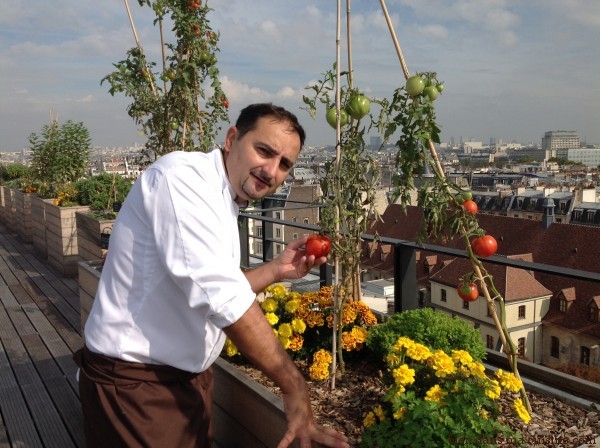 Eric Castandet, chef de cuisine au Terroir Parisien.
