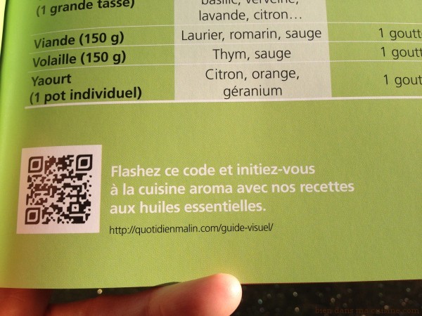 flash code cuisine aroma