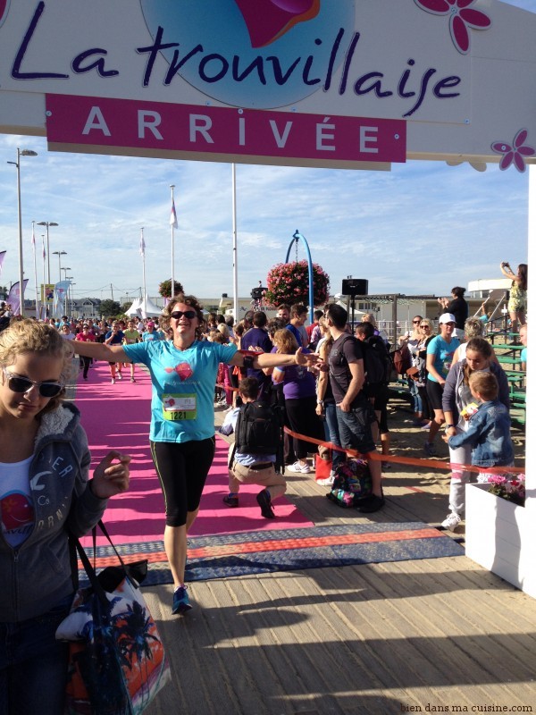L'arrivée du 6 km. Enfin !