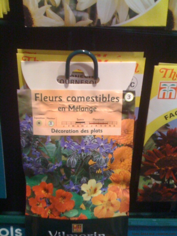 Vous ne trouvez pas de fleurs comestibles chez votre primeurs ? Faites-les pousser vous-même ! Vous réglerez le problème de l'approvisionnement.