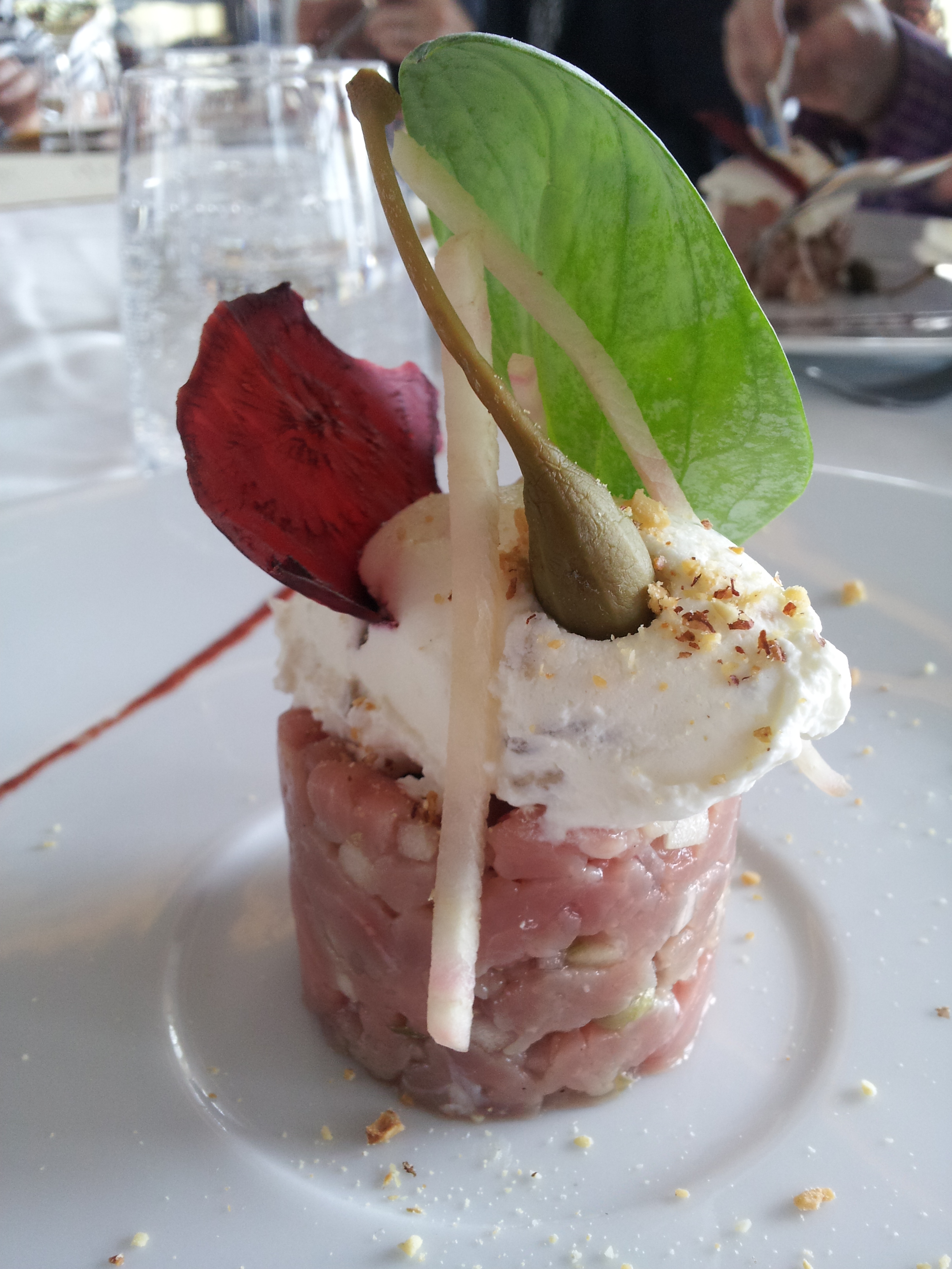 Menu Tartare De Veau Couteaux En Marini Re Carpaccio De Fruits Bien Dans Ma Cuisine