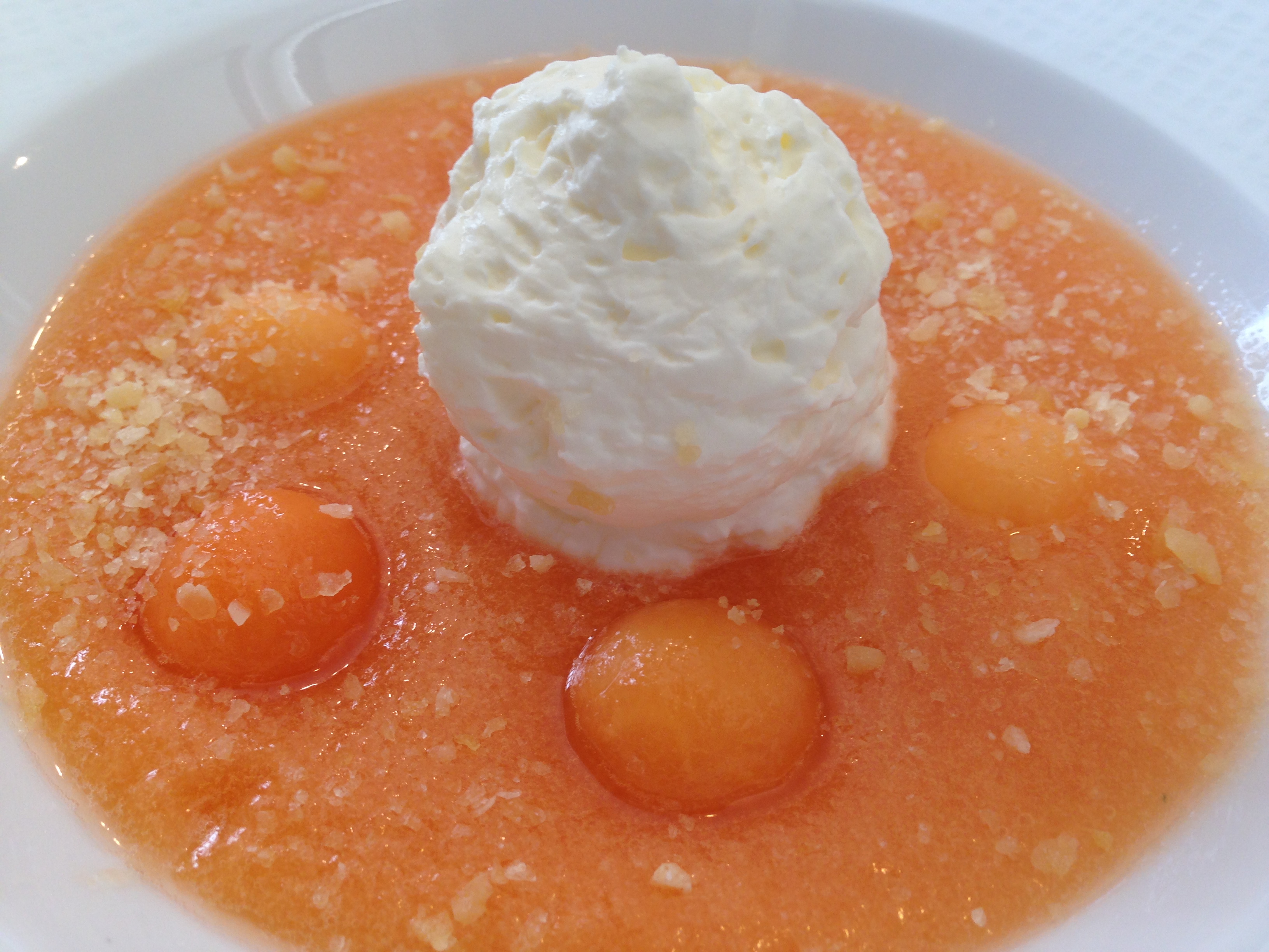 3 dessert soupe melon Bien dans ma cuisine
